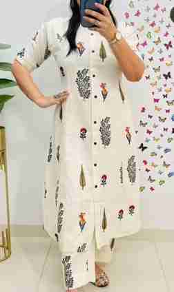 Women's Premium rayon soft A-line Kurta Pant Set for Women