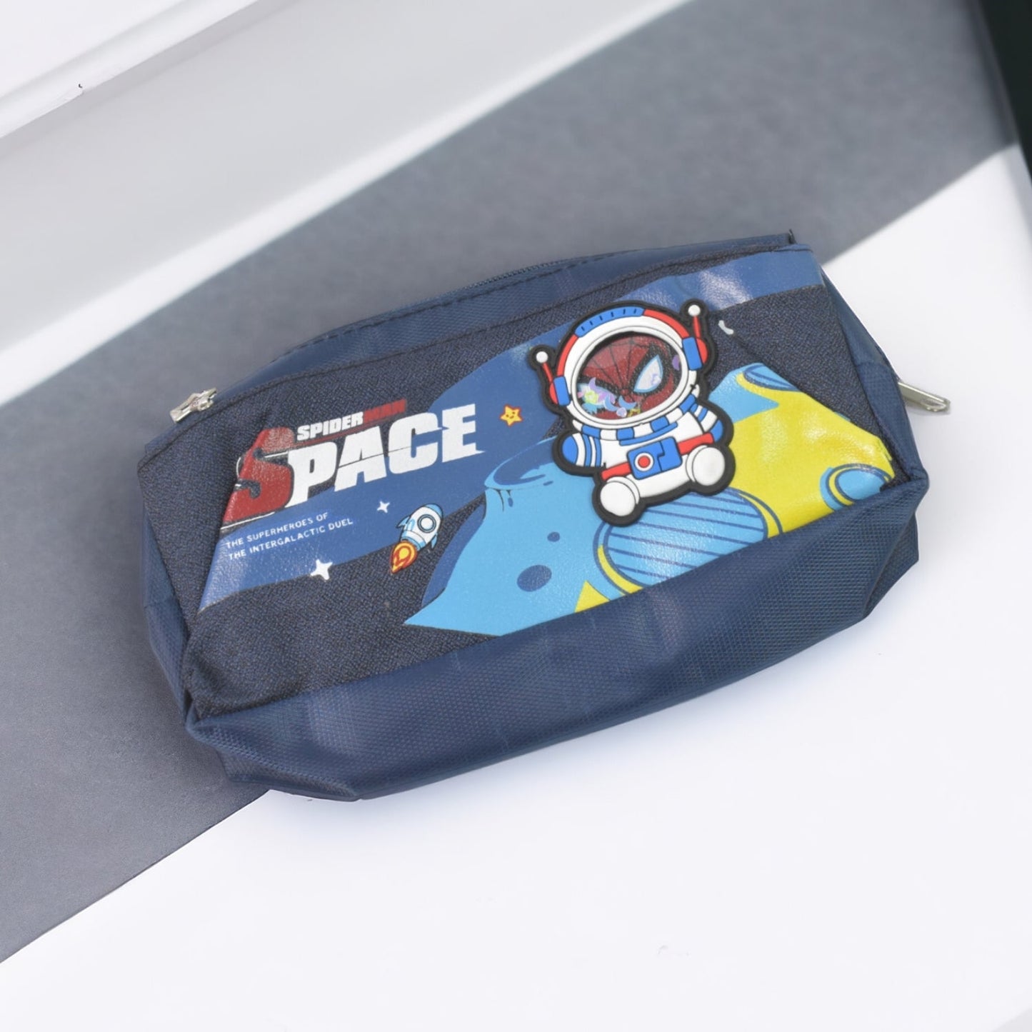 Pencil Pouch With Zipper (1 Pc 2 Compartment)