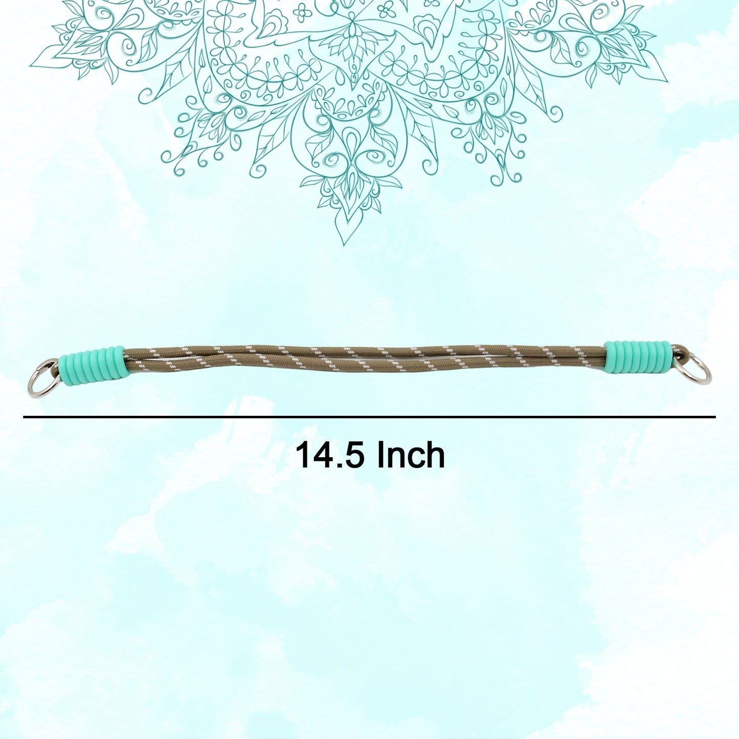 Multipurpose Two Sided Adjustable Hand Wrist Strap Lanyardwith Cellphone Phone Strap (1 Pc 14.5 Inch Multicolor)