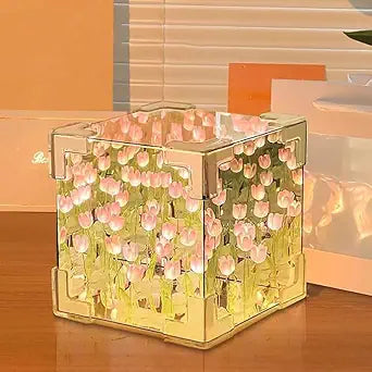 Adwait Special Beutifull Handicrafted Glass Table Lamp