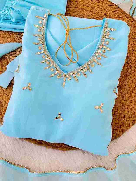 Elegant Anarkali Set